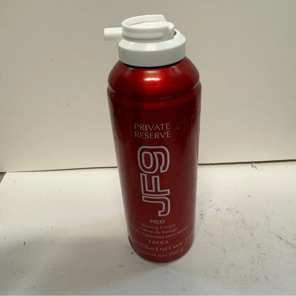 Jafra Private Reserve JF9 Red Shaving Cream 7 OZ HTF